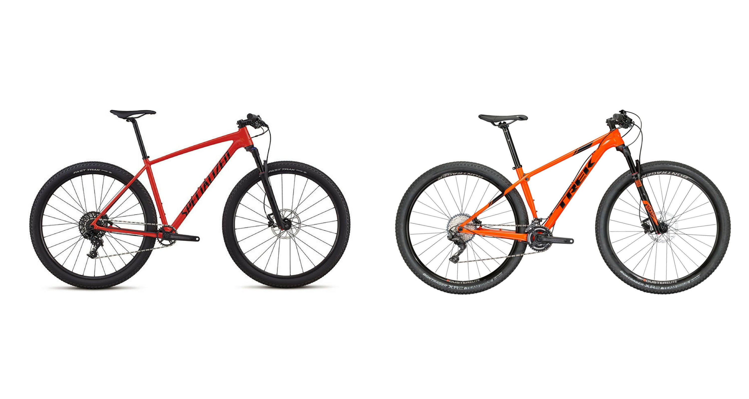 2018 Specialized Chisel vs 2018 Trek Procaliber Alloy Everyday MTB