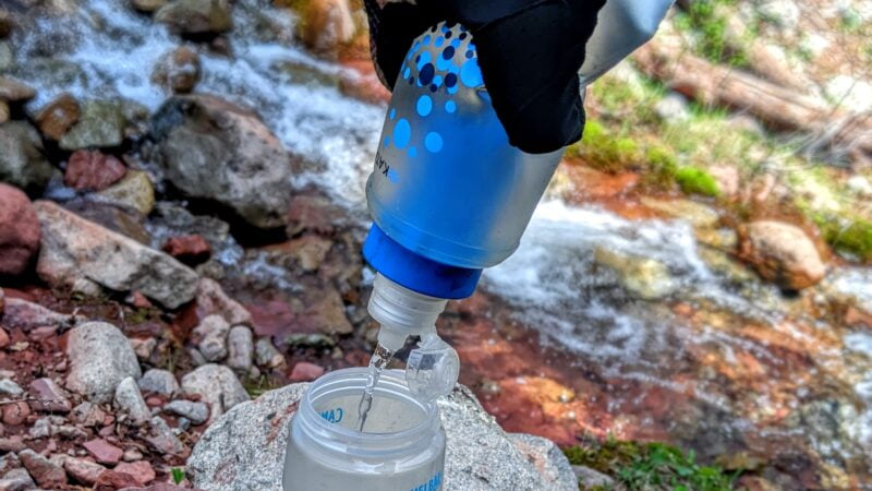 Mountain Biking with the Katadyn BeFree Water Filter